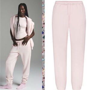 Skims barely pink hoodie and joggers set